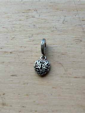 Pandora Intricate Heart Lock Charm